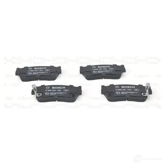 Тормозные колодки, комплект BOSCH 7305D418 21 502 0986461750 337811