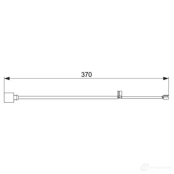Датчик износа тормозных колодок BOSCH 2Q1RQGL AP 862 1987474572 351981