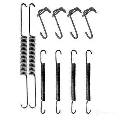 Ремкомплект тормозных накладок BOSCH 1987475048 352294 A S034 ZK63A39