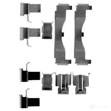 Ремкомплект колодок BOSCH 1987474157 BRO5HVY 351691 AP 115