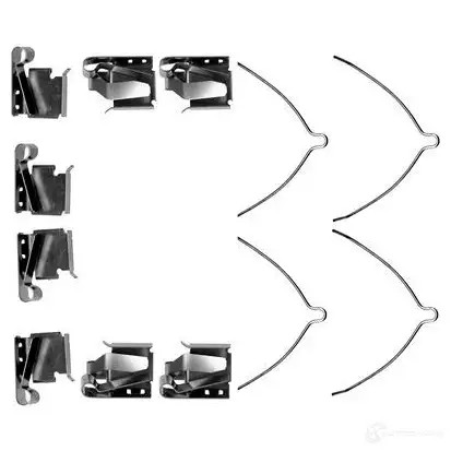 Ремкомплект колодок BOSCH 441DMF6 A P261 1987474279 351745