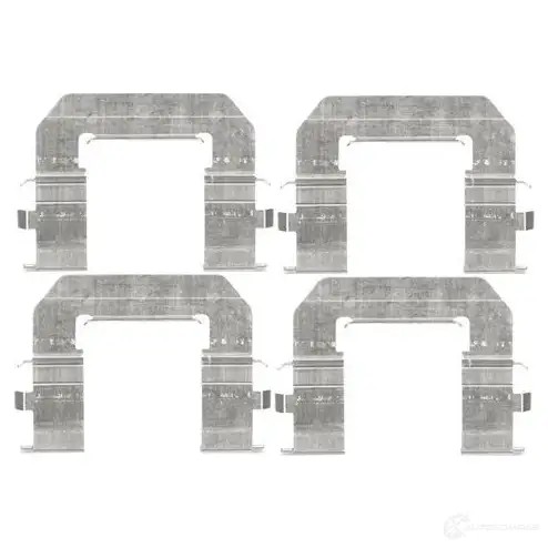 Ремкомплект колодок BOSCH 351911 R4CKV AP 535 1987474480