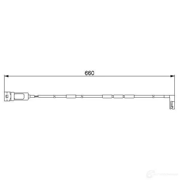 Датчик износа тормозных колодок BOSCH 1987474909 352190 AP16 8 PS-OPE-1