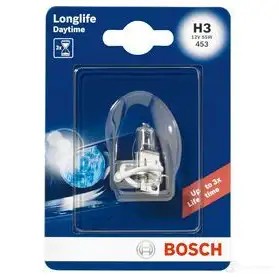 Лампа H3 PK22S 55 Вт 12 В BOSCH 12V 55W H3 LONGLIFE DAYTIME 1423170537 PR8LP6 1987301053