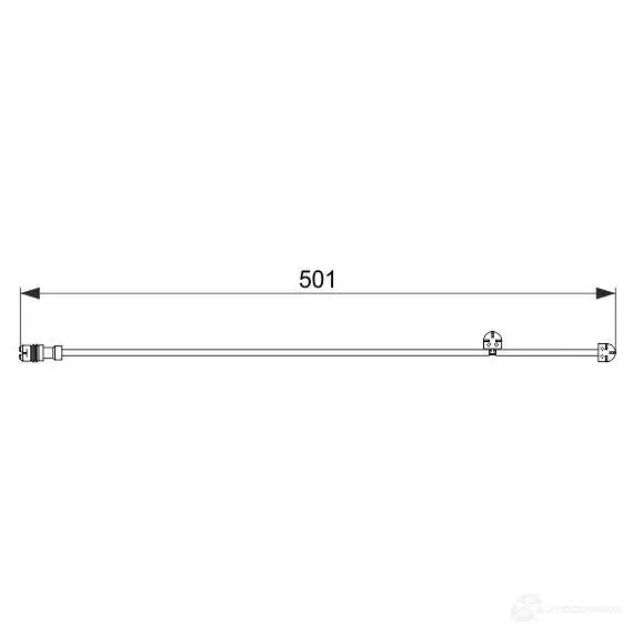 Датчик износа тормозных колодок BOSCH 351965 A P827 1987474556 8FOBF
