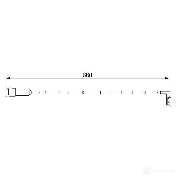 Датчик износа тормозных колодок BOSCH A P188 034MI 1987474930 352209