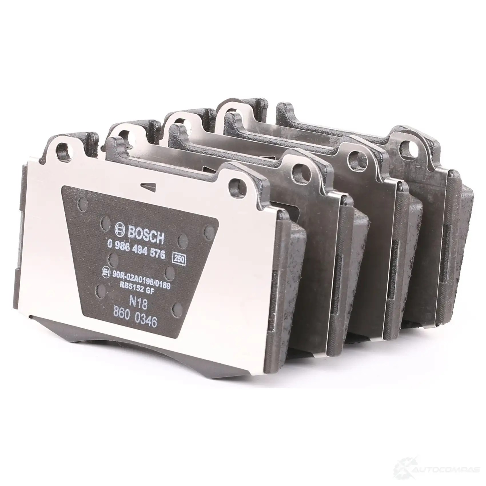 Тормозные колодки, комплект BOSCH 2327 1 0986494576 BP1497 342539