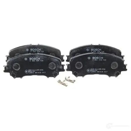 Тормозные колодки, комплект BOSCH 0986494720 24632 BP1735 1193483994