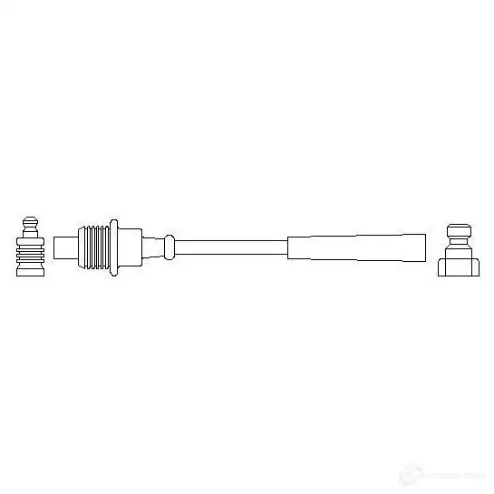 Высоковольтный провод зажигания BOSCH 2A50OUN J 50 0986356150 335300