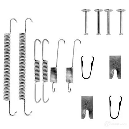 Ремкомплект тормозных накладок BOSCH YFH67 1987475261 AS 210 352459