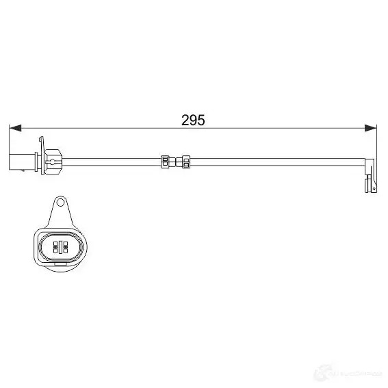 Датчик износа тормозных колодок BOSCH 1987474508 AP60 8 351937 JGCVYSS