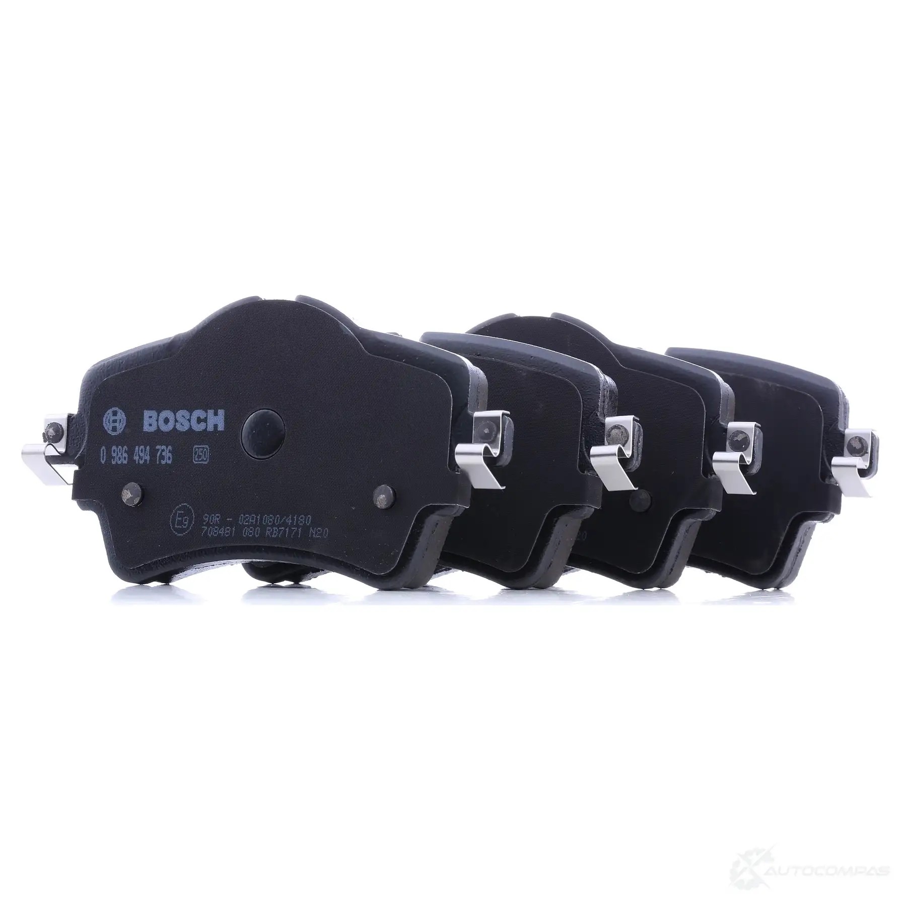 Тормозные колодки, комплект BOSCH 0986494736 1193484030 25207 BP1751