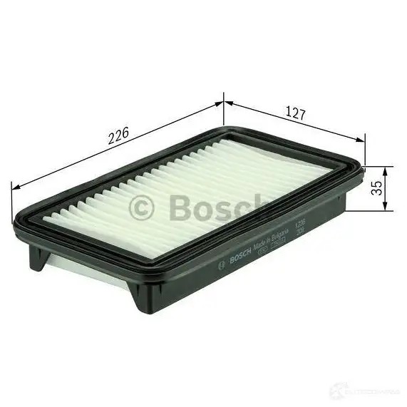 Воздушный фильтр BOSCH f026400201 370056 RXTDF S 0201