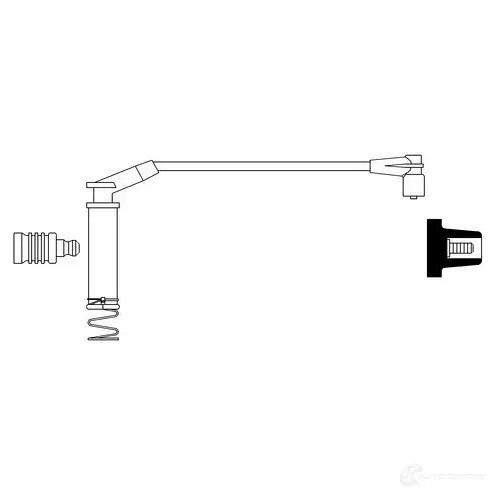 Высоковольтный провод зажигания BOSCH 0986356235 N0UAD8R 335372 OM 30
