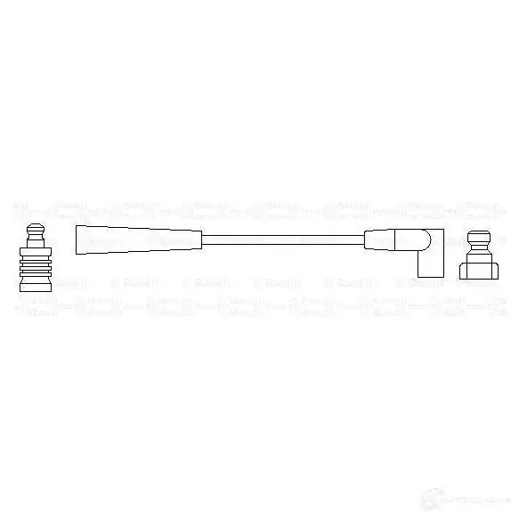Высоковольтный провод зажигания BOSCH 335219 H 40 WSK8RME 0986356061