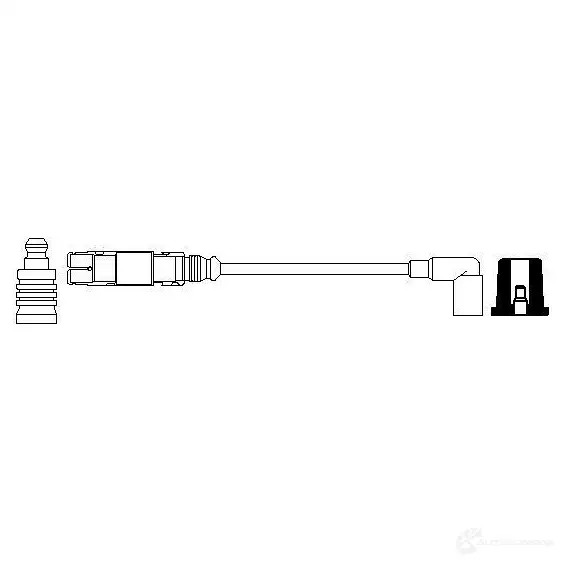 Высоковольтный провод зажигания BOSCH XRAJIT 27 UF 0356913000 325017