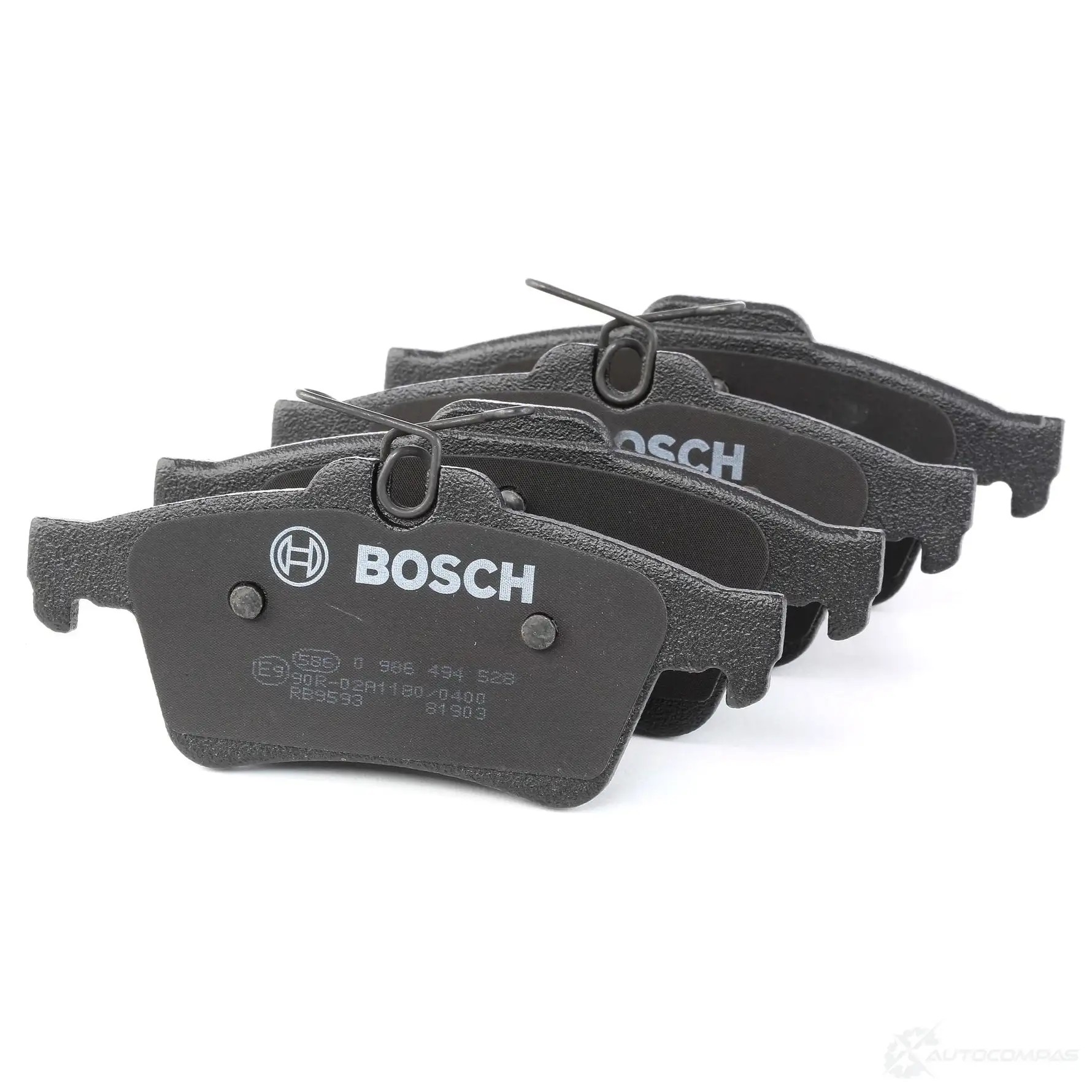 Тормозные колодки, комплект BOSCH 342494 0986494528 BP1449 25212