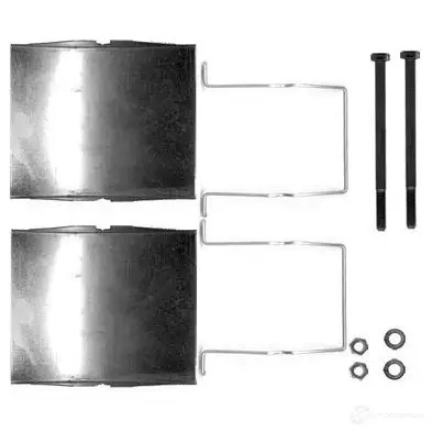 Ремкомплект колодок BOSCH 351845 1BXBU 1987474406 AP 461