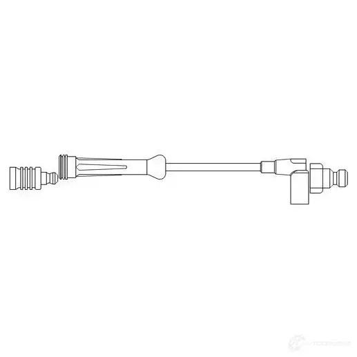 Высоковольтный провод зажигания BOSCH WH 40 0986356261 NTOAYU 335395