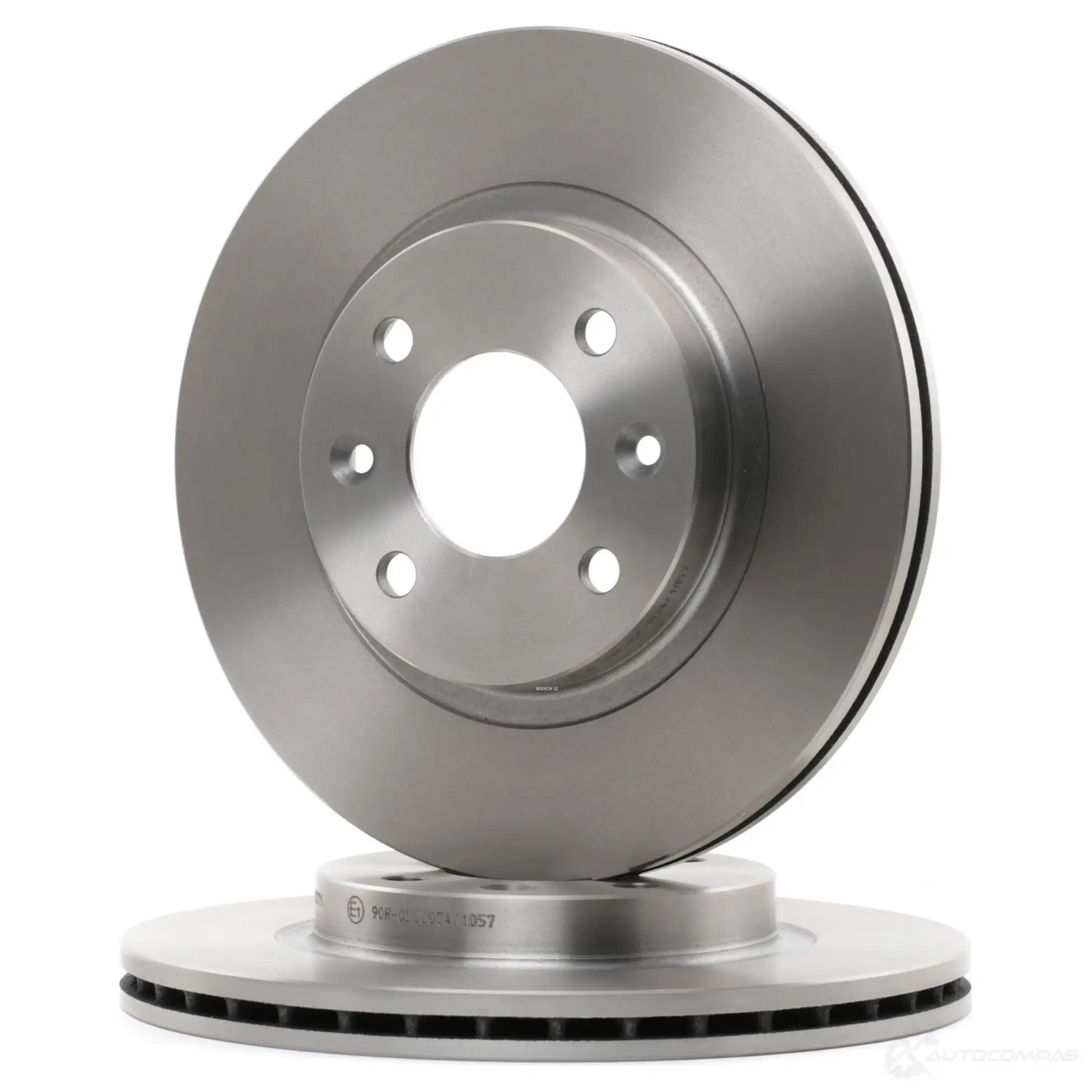 Тормозной диск BOSCH 338749 0986478124 E1 90 R - 02C0349/0071 BD109