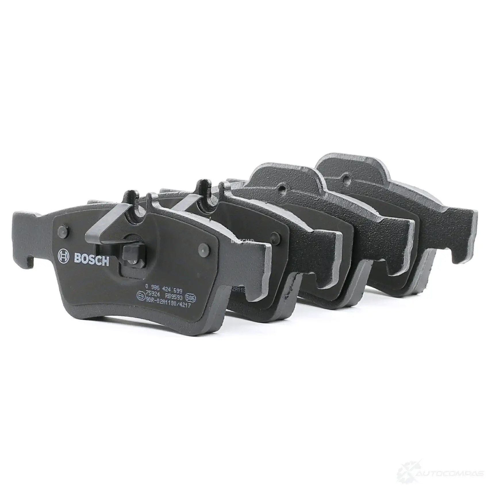 Тормозные колодки, комплект BOSCH 336382 23 334 0986424699 7888D986