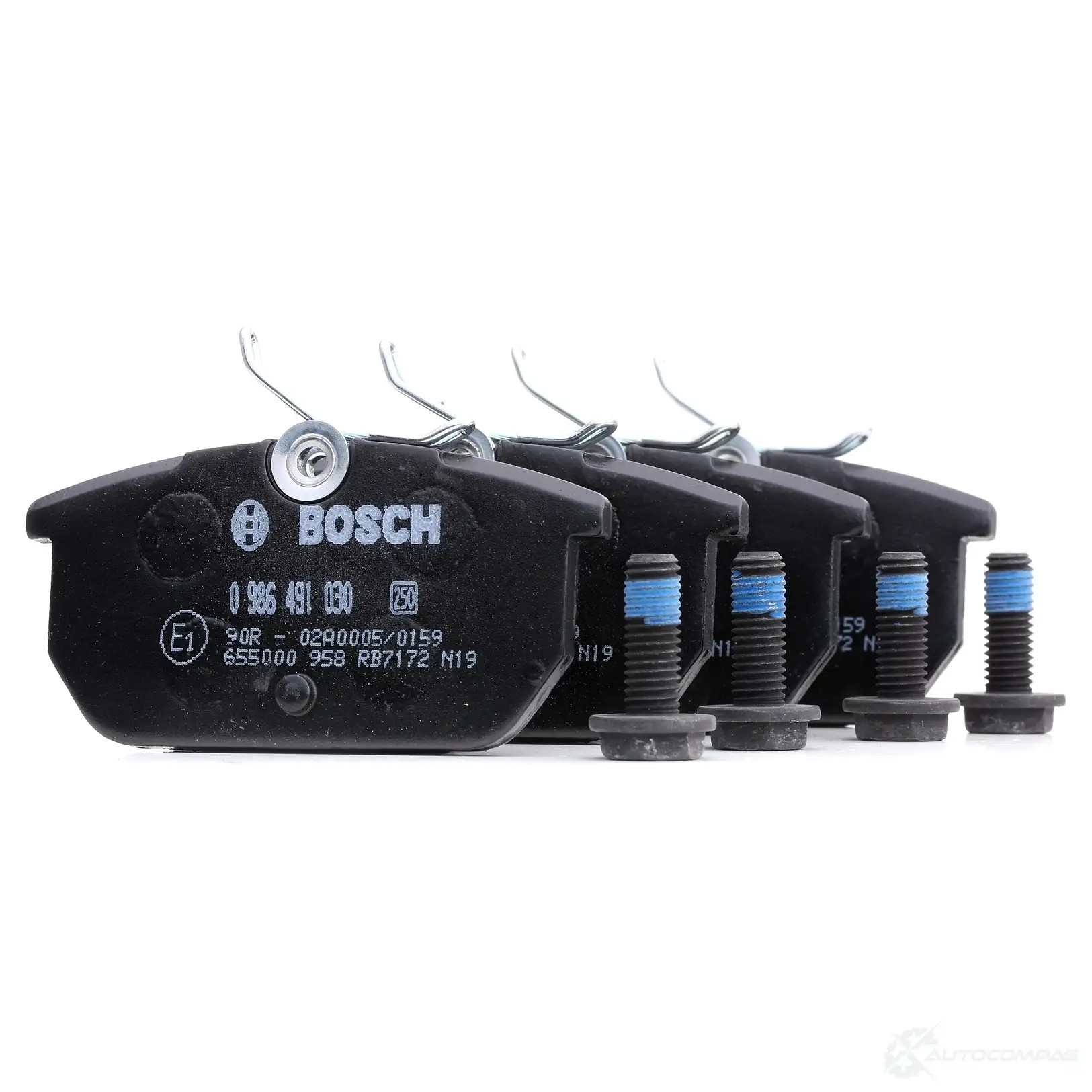 Тормозные колодки, комплект BOSCH 0986491030 90R-010252/002 21 103 341991
