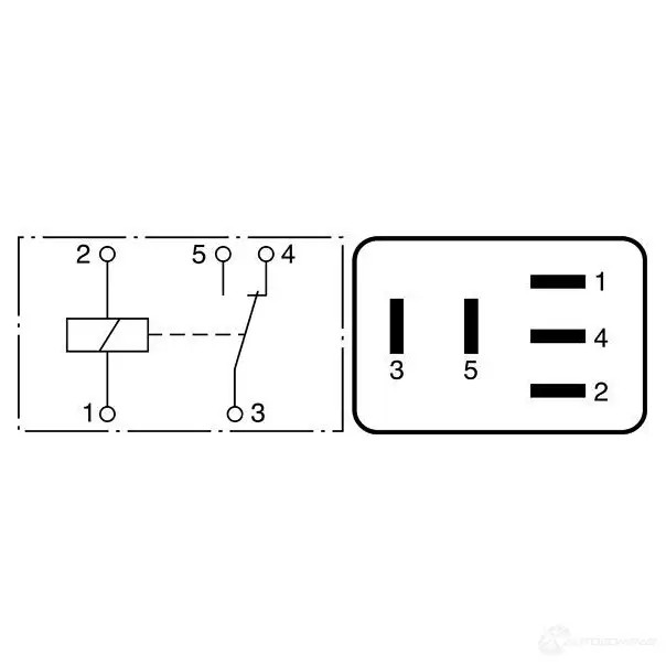 Реле BOSCH V23074-A4 001-X71 0986332020 334824 4RWTAW