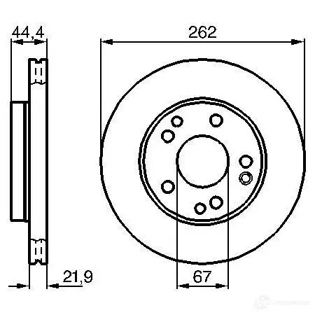 Фонарь заднего хода BOSCH IMCQEA I 3165141857559 321764 0314106001