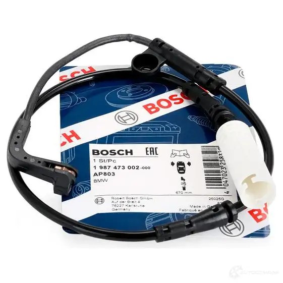 Датчик износа тормозных колодок BOSCH 1987473002 PJRUZ 351437 AP8 03