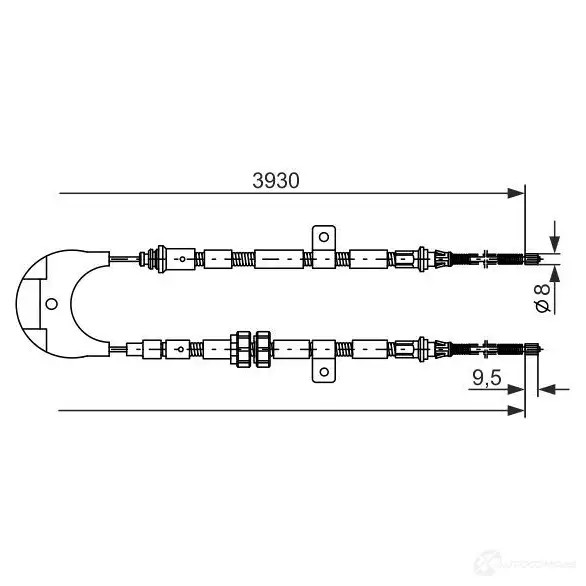 Генератор BOSCH 7F760B NFB2 (>) 14V 100/180A 101422965 01220aa090