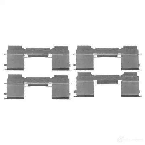 Ремкомплект колодок BOSCH 352076 HU6BHH AP9 95 1987474711