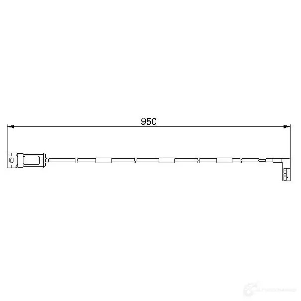 Датчик износа тормозных колодок BOSCH AP1 86 09119YY 352207 1987474928