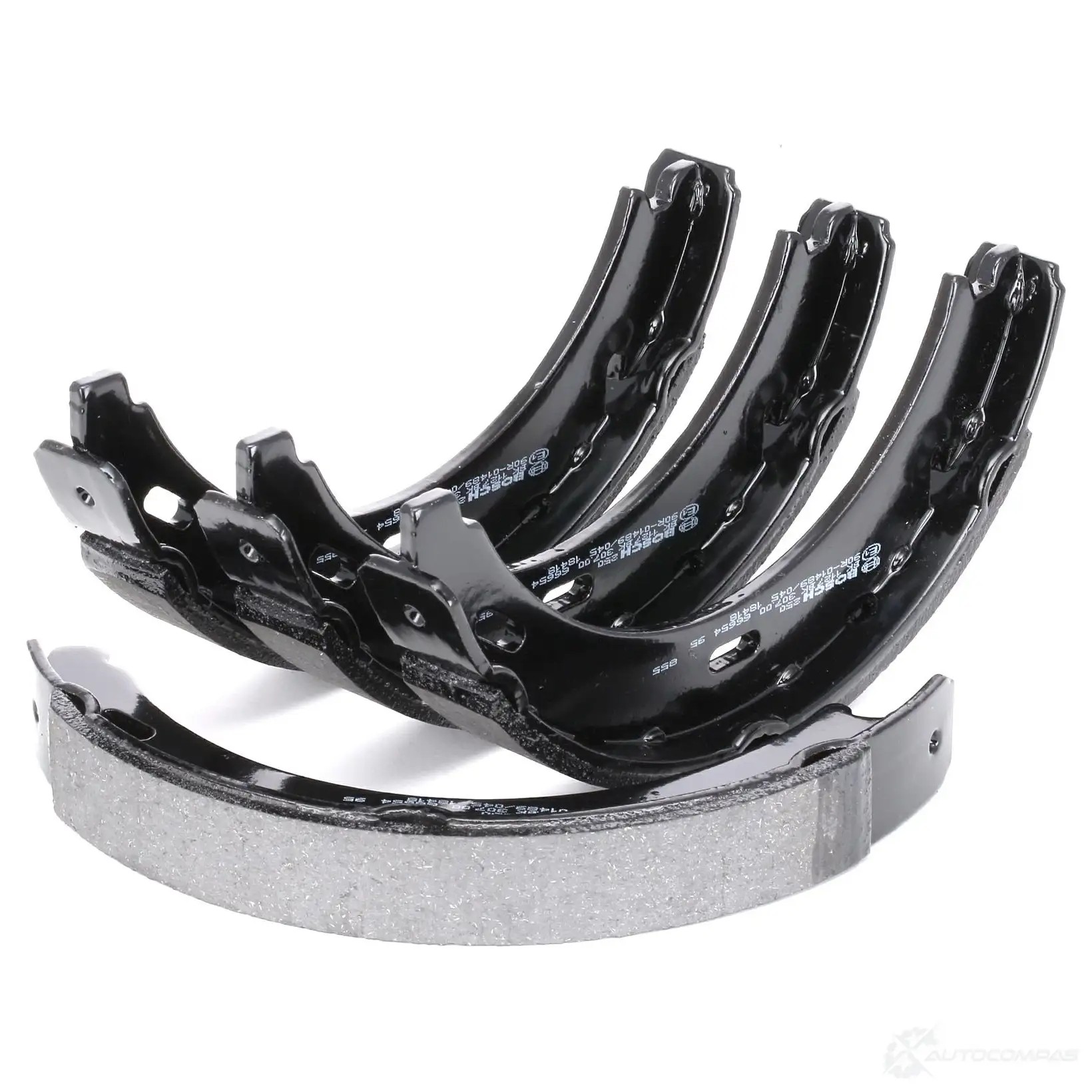 Тормозные колодки ручника, комплект BOSCH 0986487543 341622 ZLOIJ7Q BS7 93