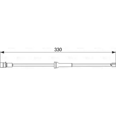 Датчик износа тормозных колодок Bosch FAWVA 1 987 474 581 351990 AP1 92