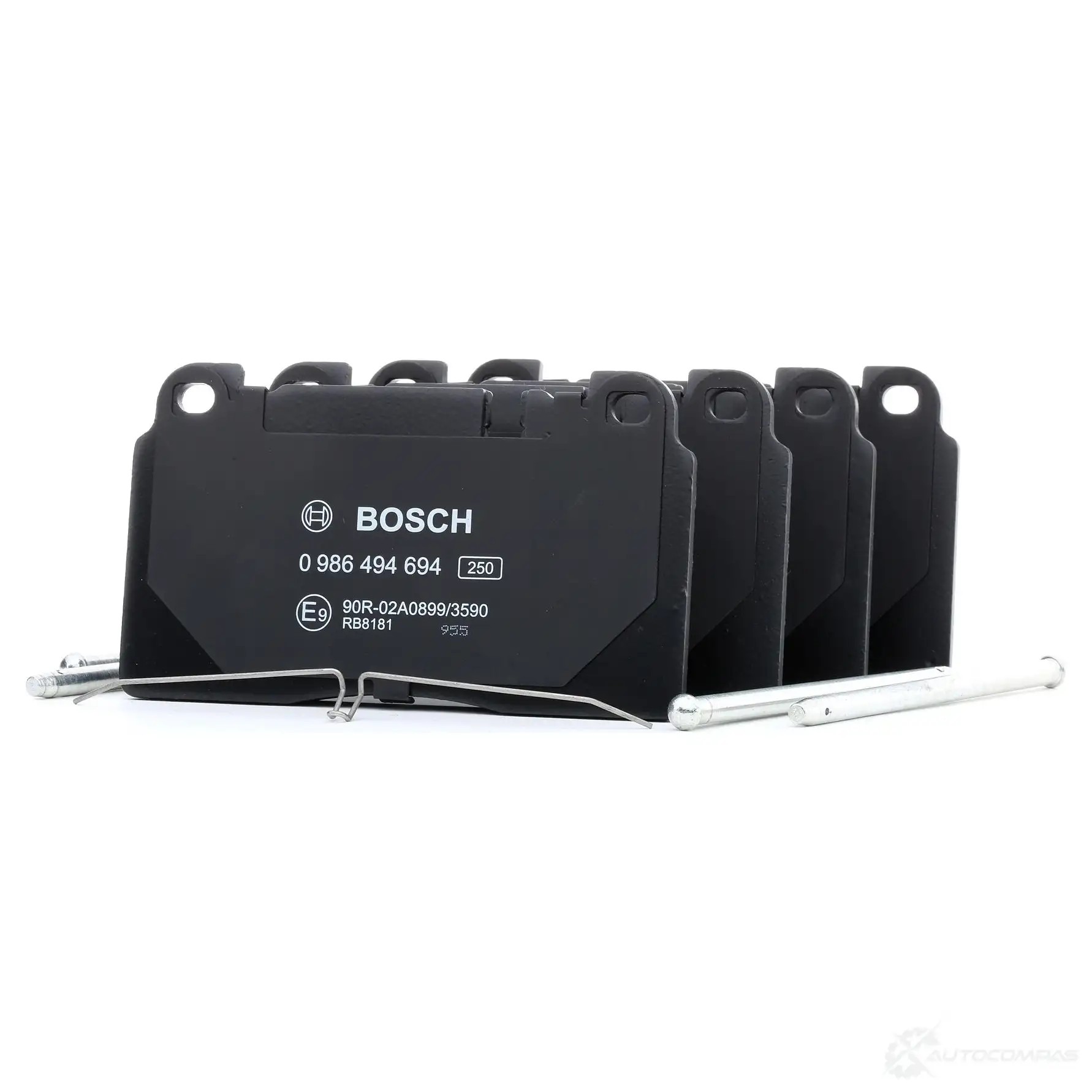 Тормозные колодки, комплект BOSCH 25643 BP1689 342568 0986494694