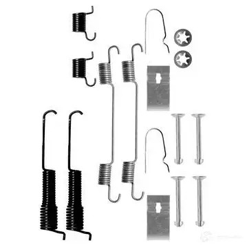 Ремкомплект тормозных накладок BOSCH AS22 8 352476 0BB6GI9 1987475279