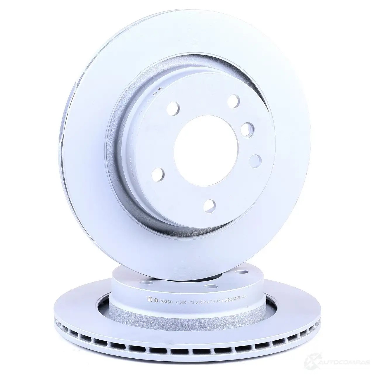 Тормозной диск BOSCH 339025 BD 492 0986478570 5M2V02