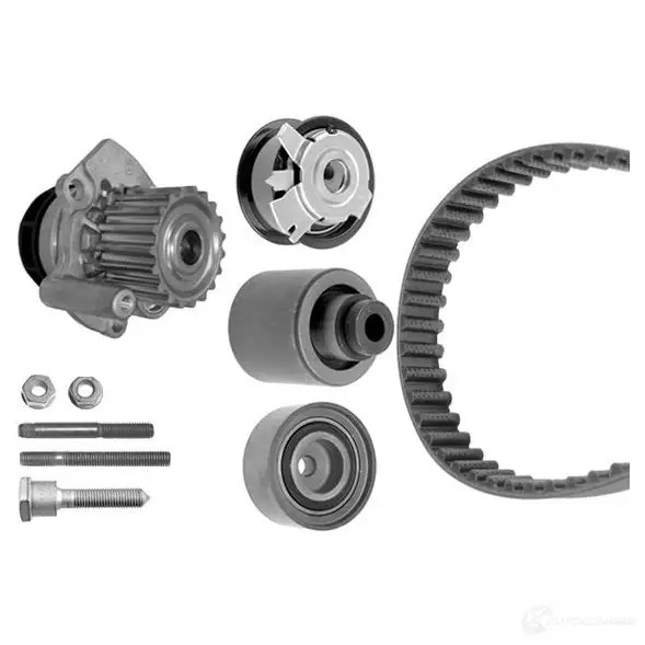 Комплект ремня грм с водяным насосом BOSCH 6021524 W6V U5DL 1987946425 4047024954311