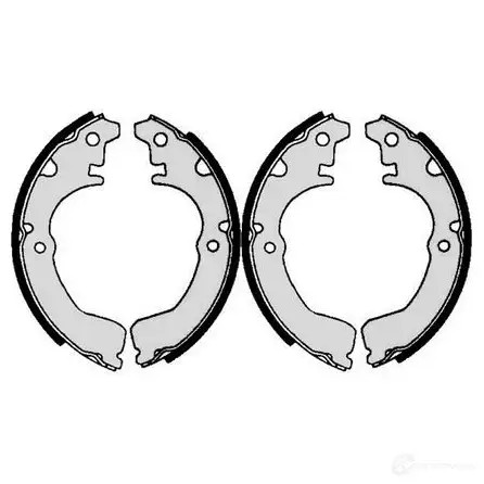 Барабанные тормозные колодки, комплект BOSCH 0986487390 BS 640 341554 2663A3Z