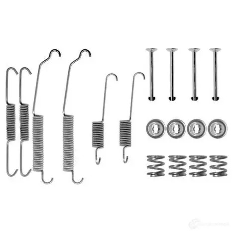Ремкомплект тормозных накладок BOSCH JB32NB 352326 A S068 1987475099