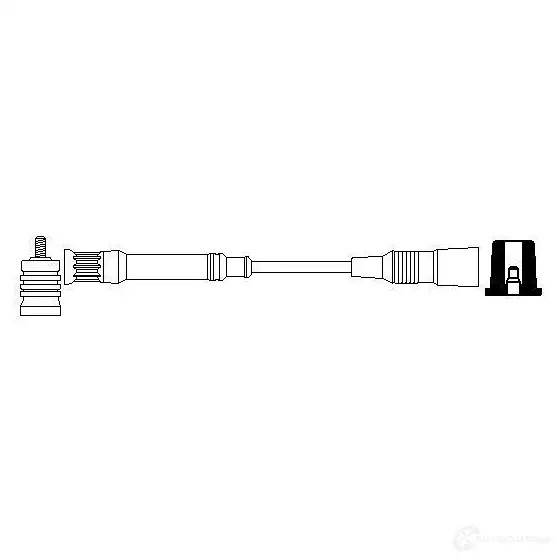 Высоковольтный провод зажигания BOSCH 56 BD 0356912897 6013868 TAUKR
