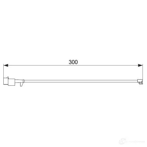 Датчик износа тормозных колодок BOSCH 351985 TSQWMFM A P866 1987474576