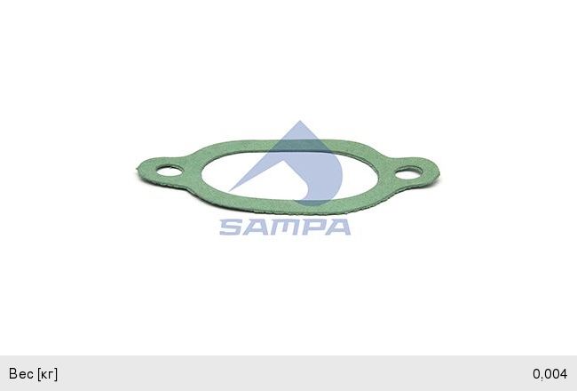Прокладка КАМАЗ-5490 MERCEDES патрубка охлаждения SAMPA