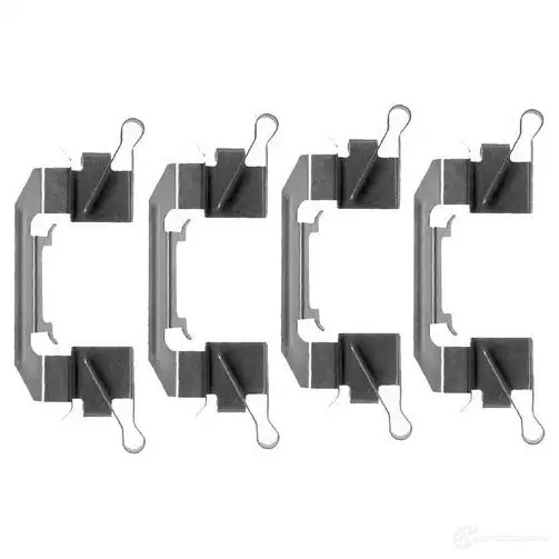 Ремкомплект колодок BOSCH 352051 SI7RVJZ AP94 0 1987474656