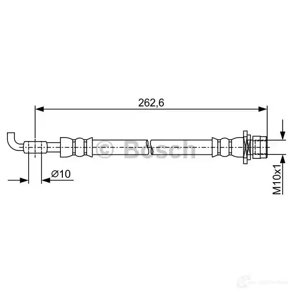 Тормозной шланг BOSCH 1987481936 5DTKIYT 355029 BH 1820