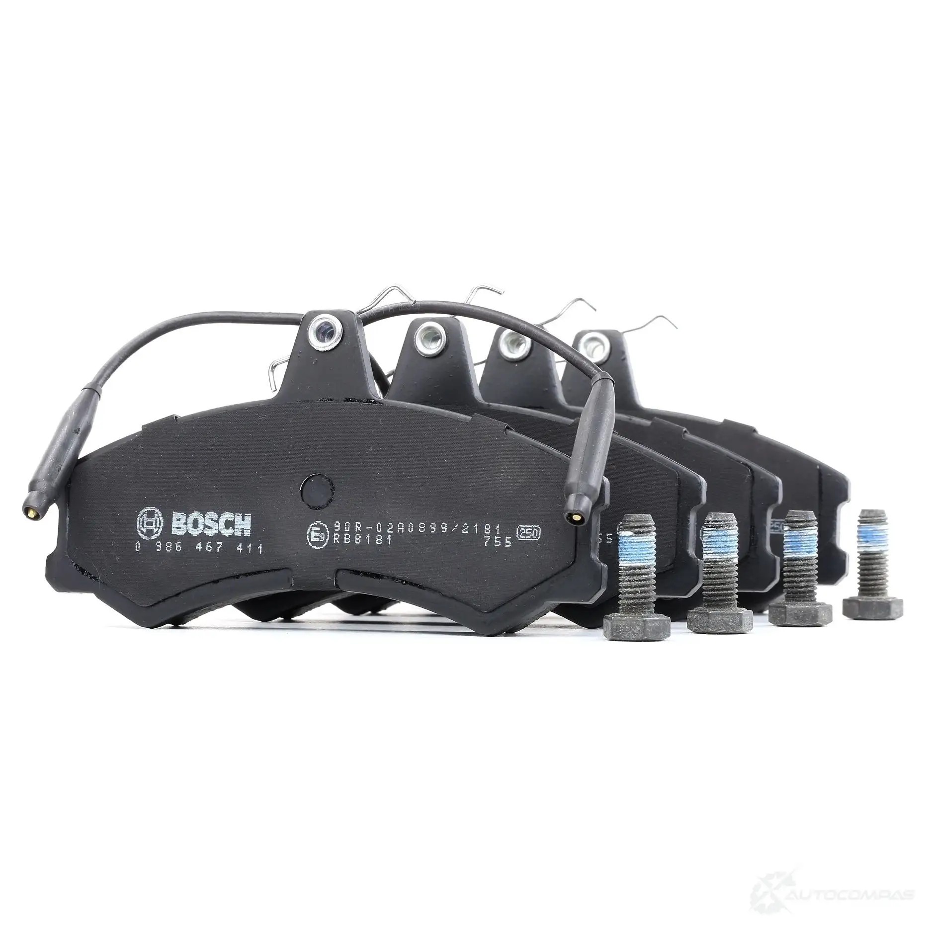 Тормозные колодки, комплект BOSCH 0986467411 20 741 20741 337938
