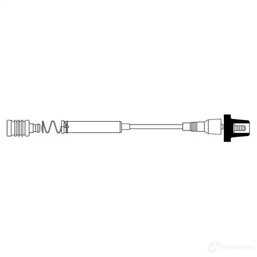 Высоковольтный провод зажигания BOSCH 335361 0986356223 XOE3OKT OG 60