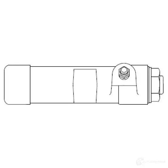 Рабочий цилиндр сцепления BOSCH QVFC0F 0986486599 341367 CS659 9