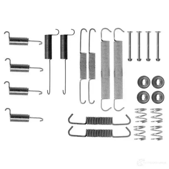 Ремкомплект тормозных накладок BOSCH 1987475133 RULWWD A S100 352353