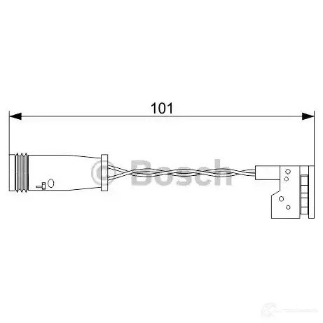 Датчик износа тормозных колодок BOSCH AP 1045 1987473557 85GNK1 351554